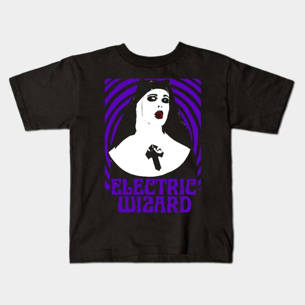 Electric Wizard Kids T-Shirt by Moderate Rock